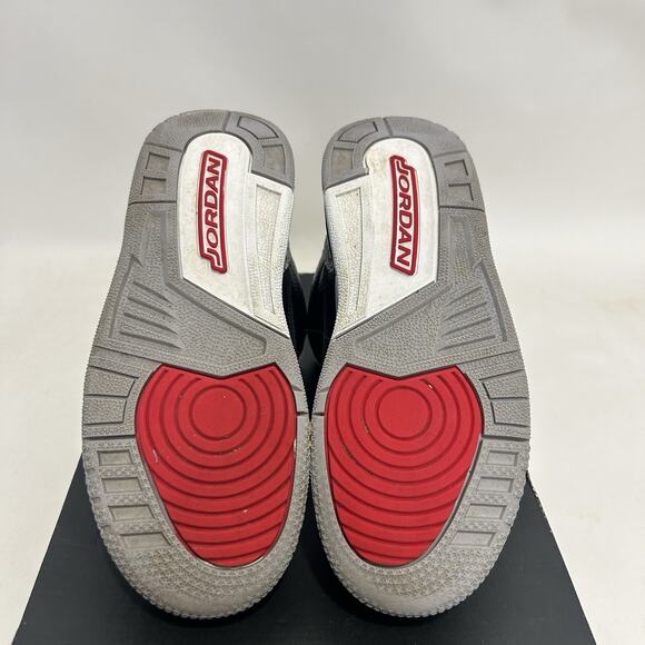 Nike Air Jordan Retro 3 BG “Black Cement” 2018 - Picture 7 of 10